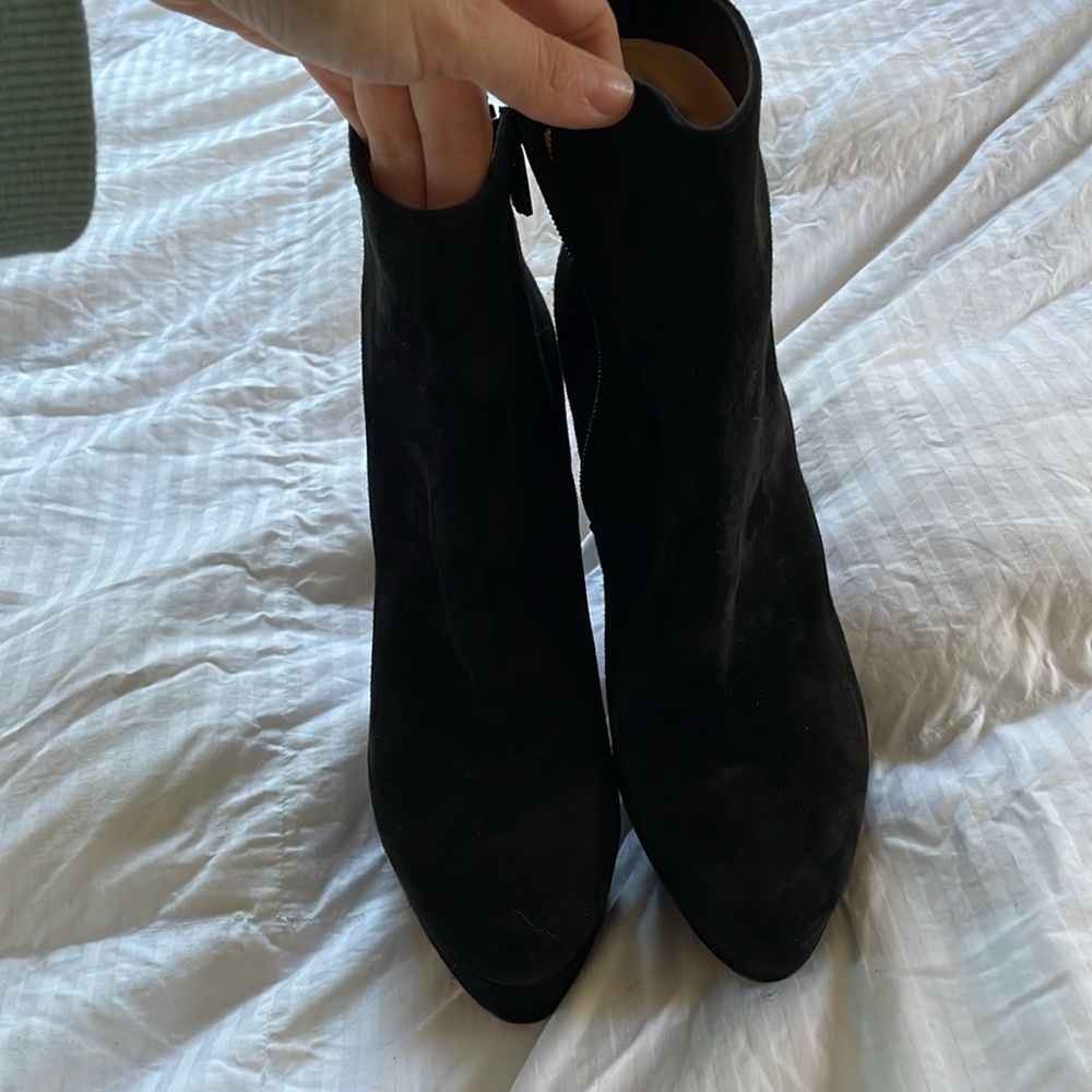 CHRISTIAN LOUBOUTIN Movida 130 suede ankle boots - Picture 10 of 12